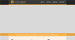 Desktop Screenshot of firstlightam.com